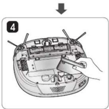 LG HomBot VR9624PR - Dis/Assembling the battery - 10