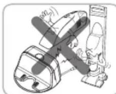LG HomBot VR9624PR - WAARSCHUWING - 2