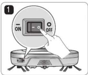 LG HomBot VR9624PR - Dis/Assembling the battery - 1