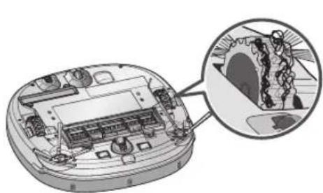 LG HomBot VR9624PR - MESURES CORRECTIVES FACE À DES ANOMALIES DE L'ASPIRATEUR ROBOT - 3