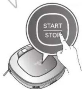 LG HomBot VR9624PR - Manual Relocation. - 3