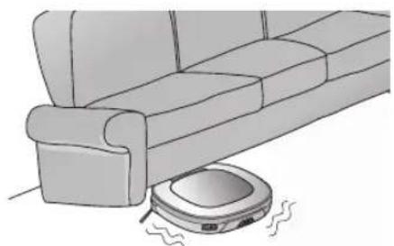 LG HomBot VR9624PR - MESURES CORRECTIVES FACE À DES ANOMALIES DE L'ASPIRATEUR ROBOT - 5