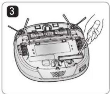 LG HomBot VR9624PR - Dis/Assembling the battery - 5