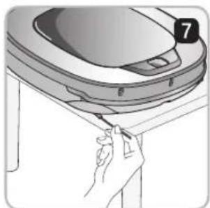 LG HomBot VR9624PR - Side Brush management - 7