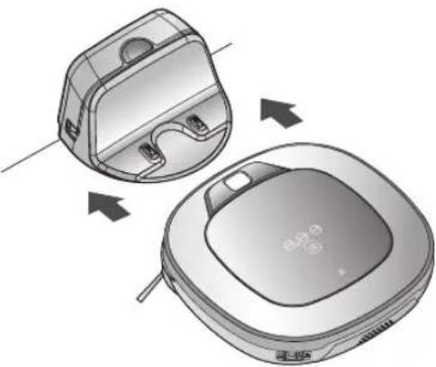 LG HomBot VR9624PR - Automatic charging - 1