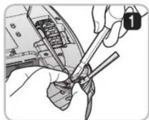 LG HomBot VR9624PR - Side Brush management - 9