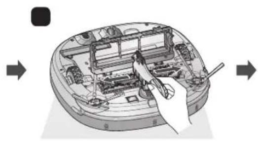 LG HomBot VR9624PR - MESURES CORRECTIVES FACE À DES ANOMALIES DE L'ASPIRATEUR ROBOT - 2