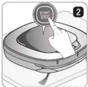 LG HomBot VR9624PR - Side Brush management - 2