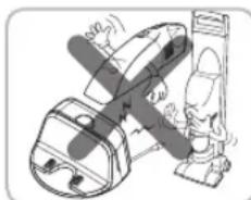 LG HomBot VR9624PR - WARNING - 2