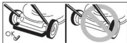MURRAY EQ675iS - Symbols on the appliance - 6