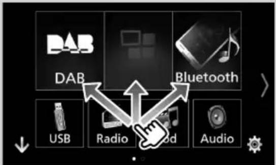 KENWOOD DMX7018DABS - Customize Short-cut buttons on HOME screen - 1