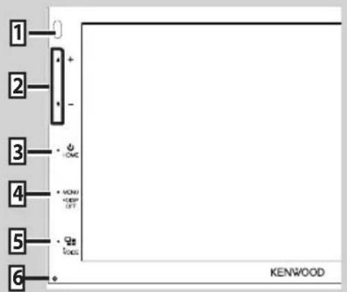 KENWOOD DMX7018DABS - Utilisation de base - 1
