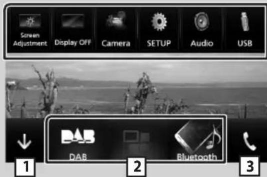 KENWOOD DMX7018DABS - Menu contextuel - 4