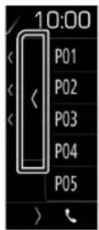 KENWOOD DMX7018DABS - Mémorisation des services dans la mémoire préréglée - 1