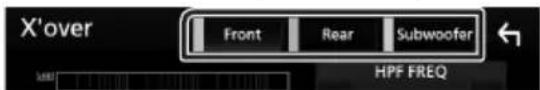 KENWOOD DMX7018DABS - Configuration du réseau de partition - 2