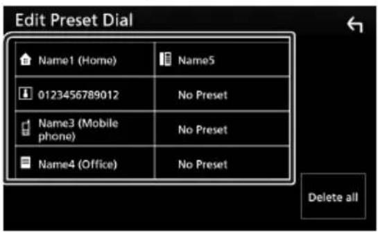 KENWOOD DMX7018DABS - Select where to preset. - 1