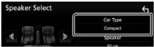 KENWOOD DMX7018DABS - Choisissez un type de voiture. - 1