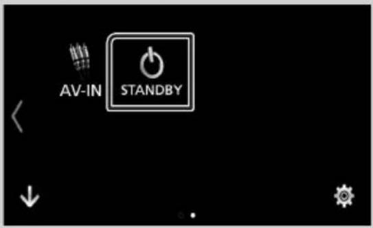 KENWOOD DMX7018DABS - Put the unit in standby - 1