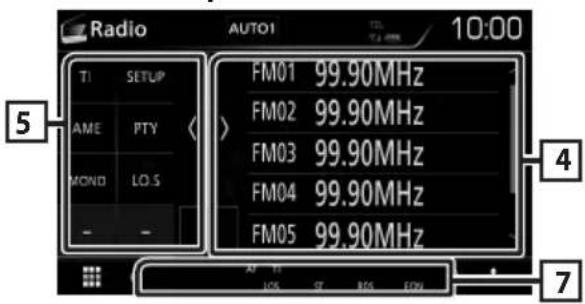 KENWOOD DMX7018DABS - Radio Basic Operation - 2