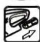BOSCH Easy HedgeCut 1235 Li - Descrição dos pictogramas - 3