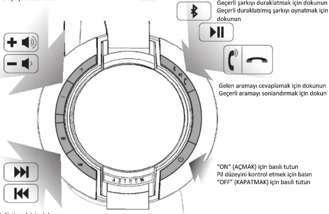HOUSE OF MARLEY Liberate XLBT - Bagli Mod (Yanip Sonen Mavi LED Isigi, her 5 saniyede bir) - 1