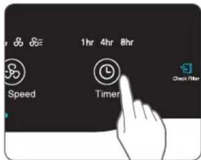 Winix Zero N - Timer - 1