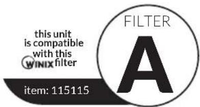 Winix Zero N - Vervangende Winix-filters kopen: - 1