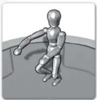 EXIT Silhouette Inground - Use of the trampoline - 1