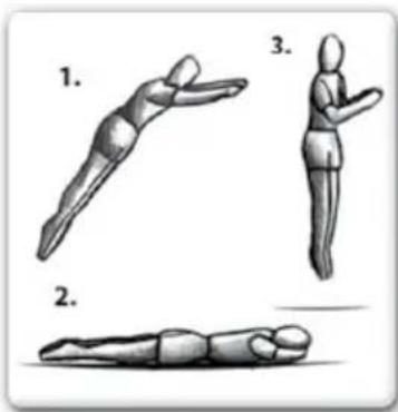 EXIT Silhouette Inground - GEVORDERDE VAARDIGHEID 2: de buiksprong - 1