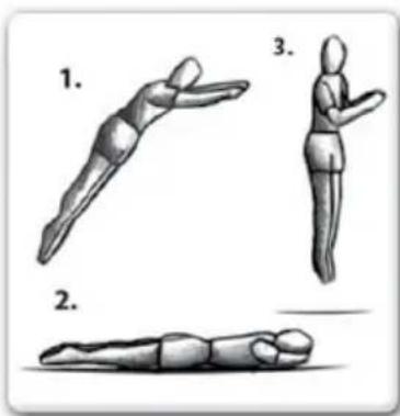 EXIT Silhouette Inground - TECHNIQUE AVANCÉE 3 : Le tomber plat-ventre - 1