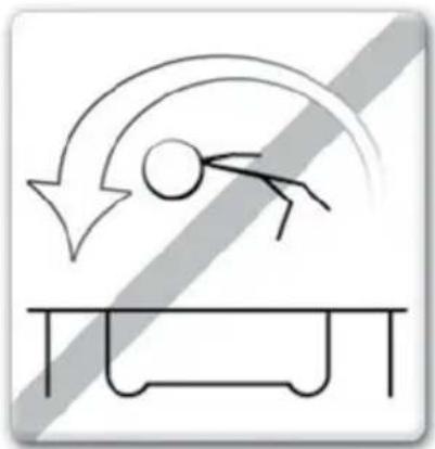 EXIT Silhouette Inground - WAARSCHUWING - 2