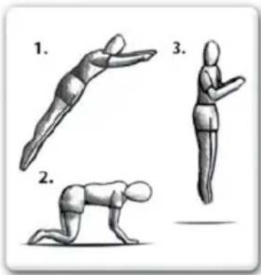 EXIT Silhouette Inground - TRAMPOLIN TECHNIKEN: FORTGESCHRITTENE ÜBUNGEN FORTGESCHRITTENE ÜBUNG 1: Der Grundsprung - 1