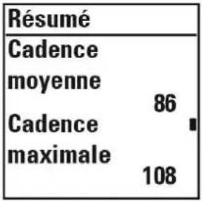 POLAR M460 - RÉSUMÉ DE L'ENTRAÎNEMENT SUR VOTRE M460 - 9