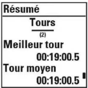 POLAR M460 - RÉSUMÉ DE L'ENTRAÎNEMENT SUR VOTRE M460 - 13