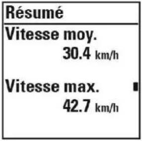 POLAR M460 - RÉSUMÉ DE L'ENTRAÎNEMENT SUR VOTRE M460 - 8