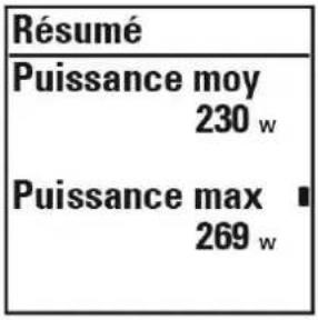 POLAR M460 - RÉSUMÉ DE L'ENTRAÎNEMENT SUR VOTRE M460 - 10