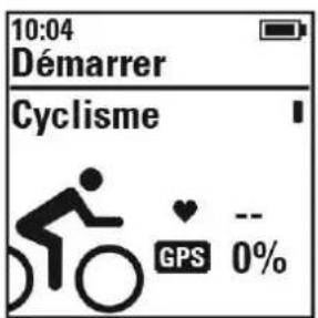 POLAR M460 - DÉMARRER UNE SÉANCE D'ENTRAÎNEMENT - 1