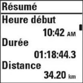POLAR M460 - RÉSUMÉ DE L'ENTRAÎNEMENT SUR VOTRE M460 - 2