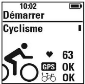 POLAR M460 - DÉMARRER UNE SÉANCE D'ENTRAÎNEMENT - 2