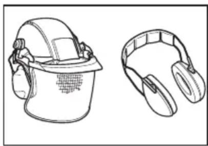 MAKITA UR3501 - Echipamentul de protectie personala - 1