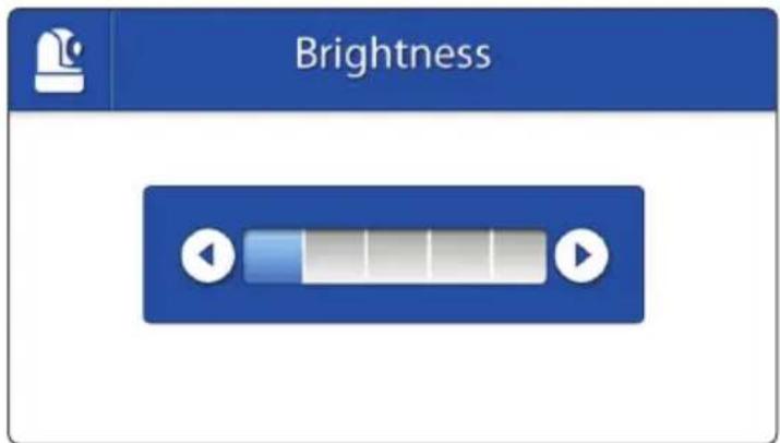 Luvion Prestige Touch 2 - MENU >CAMERA > BRIGHTNESS - 1