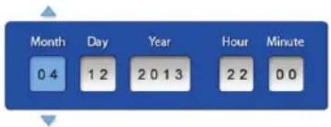 Luvion Prestige Touch 2 - Date &amp; Time - 1