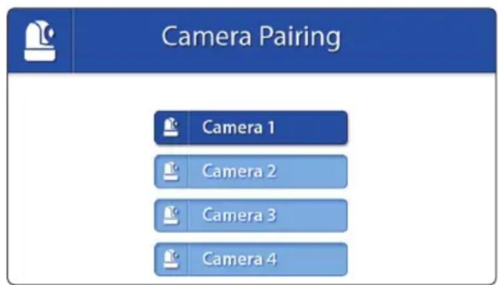 Luvion Prestige Touch 2 - MENU >CAMERA > PAIRING - 4