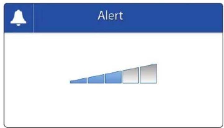 Luvion Prestige Touch 2 - MENU>ALERT - 1
