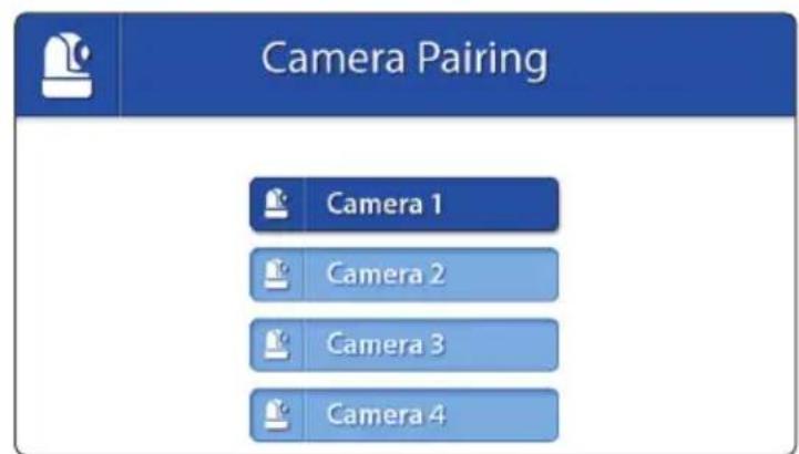 Luvion Prestige Touch 2 - MENU > CAMERA > PAIRING - 1