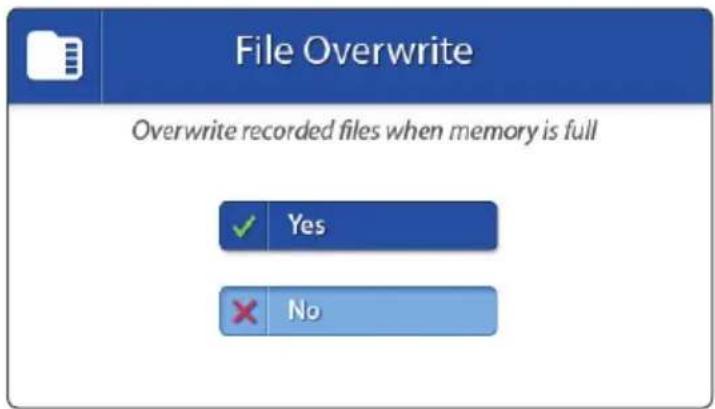 Luvion Prestige Touch 2 - MENU>OVERWRITE - 3