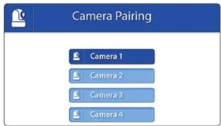 Luvion Prestige Touch 2 - MENU >CAMERA > PAIRING - 1