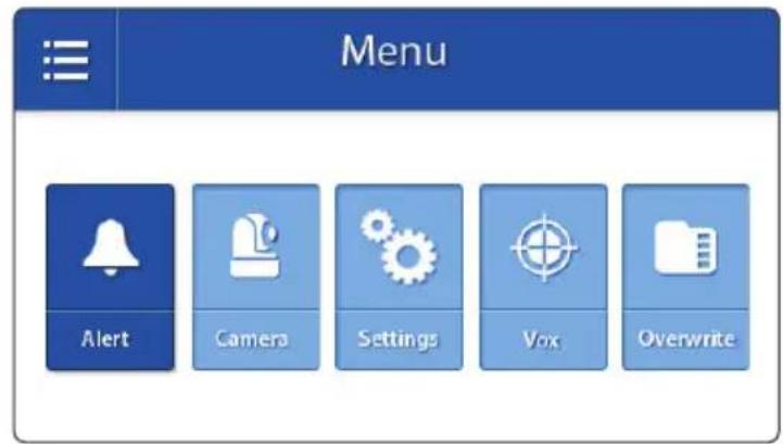 Luvion Prestige Touch 2 - MENU - 1