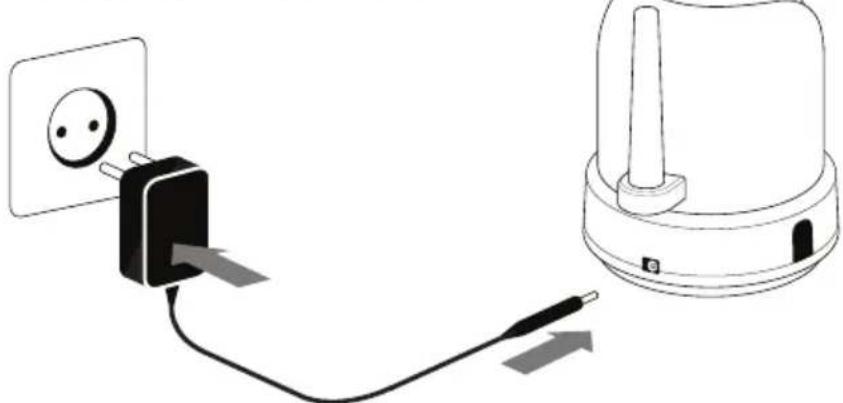 Luvion Prestige Touch 2 - INSTALLERING AV BABYENHETEN (KAMERA) - 5