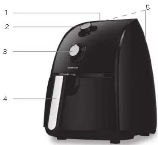 INVENTUM CGF440HL - Beschreibung des Geräts - 1